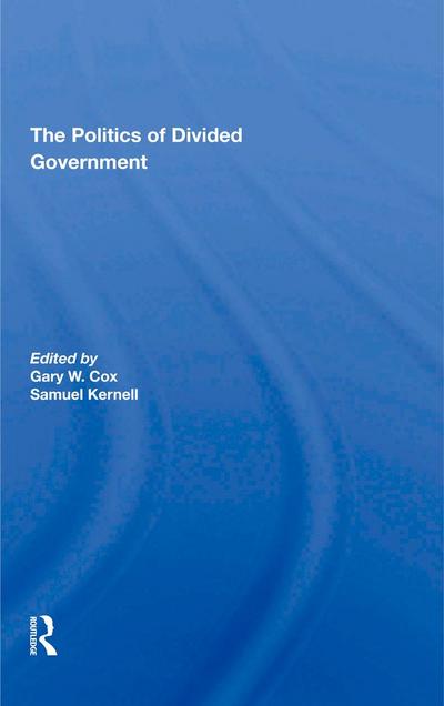 The Politics Of Divided Government
