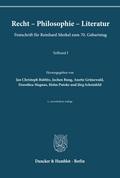 Recht ¿ Philosophie ¿ Literatur