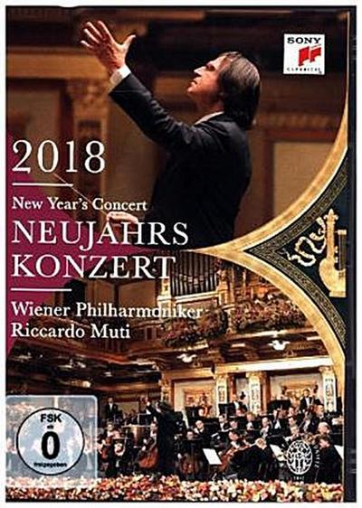 Neujahrskonzert 2018 / New Year’s Concert 2018, 1 DVD