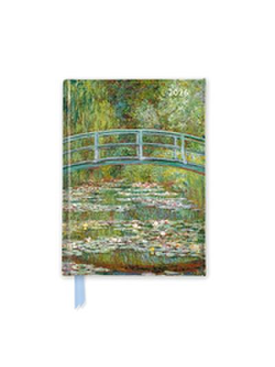 Claude Monet - Die Japanische Brücke - Taschenkalender 2026