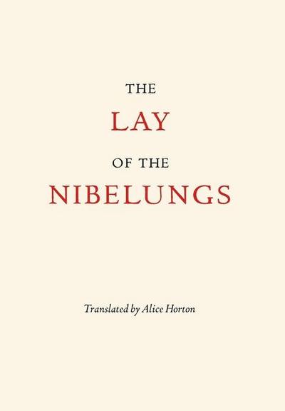 The Lay of the Nibelungs