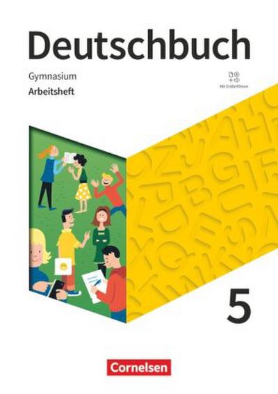 Deutschbuch Gymnasium 5. Schuljahr- Zu den Ausgaben Allgemeine Ausgabe, NDS, NRW - Arbeitsheft mit Lösungen