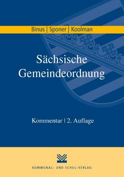 Sächsische Gemeindeordnung (SächsGemO), Kommentar