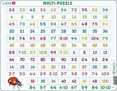Multiplikation (Kinderpuzzle)