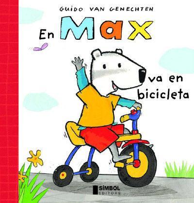 En Max va en bicicleta