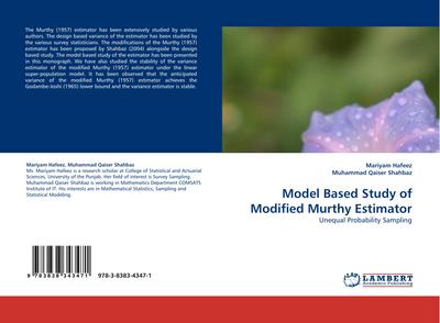 Model Based Study of Modified Murthy Estimator