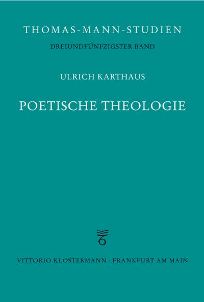 Poetische Theologie
