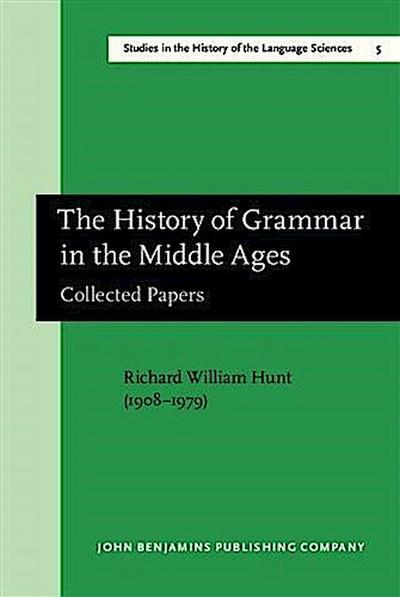 History of Grammar in the Middle Ages
