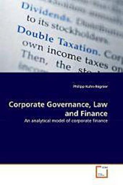 Corporate Governance, Law and Finance