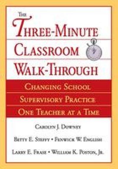 Three-Minute Classroom Walk-Through