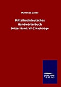 Mittelhochdeutsches Handwörterbuch