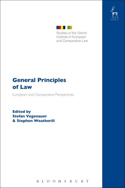 General Principles of Law European and Comparative Perspectives
