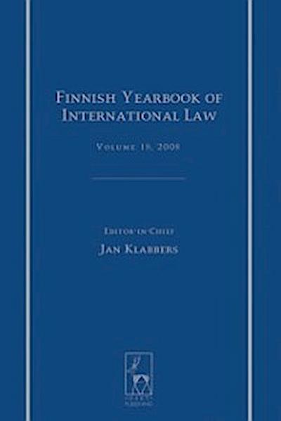 Finnish Yearbook of International Law, Volume 19, 2008