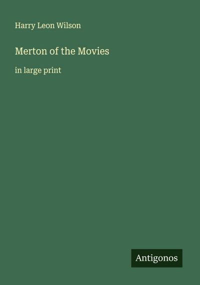 Merton of the Movies
