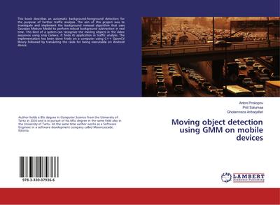 Moving object detection using GMM on mobile devices