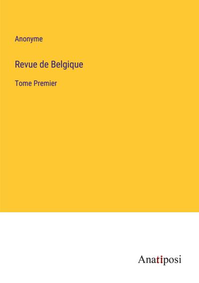 Revue de Belgique