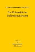 Die Universität im Mehrebenensystem