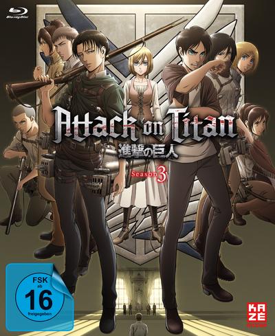 Attack on Titan - Staffel #3 (BR) Gesamtausgabe  Min: 550/DD5.1/WS