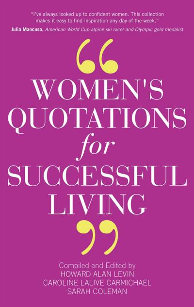 Women’s Quotations for Successful Living