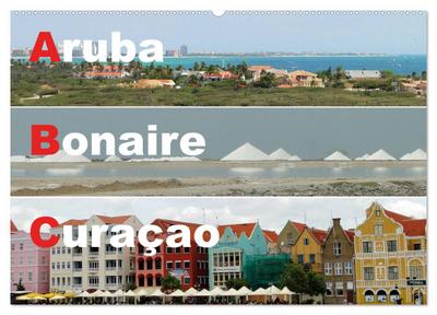 ABC: Aruba - Bonaire - Curaçao (Wandkalender 2025 DIN A2 quer), CALVENDO Monatskalender