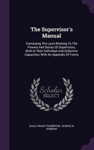 The Supervisor’s Manual
