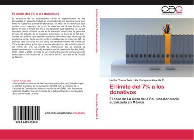 El límite del 7% a los donativos