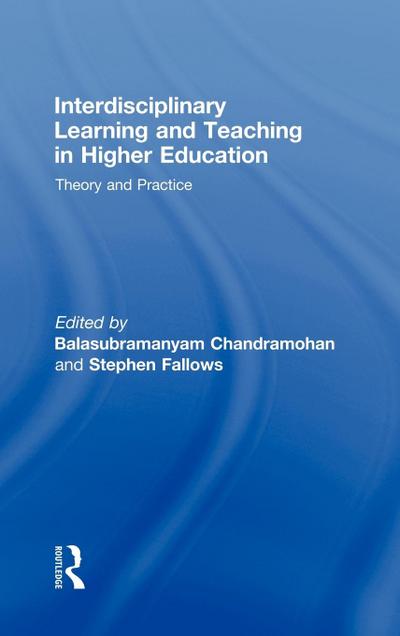Interdisciplinary Learning and Teaching in Higher Education