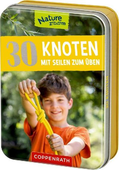 30 Knoten mit Seilen zum Üben