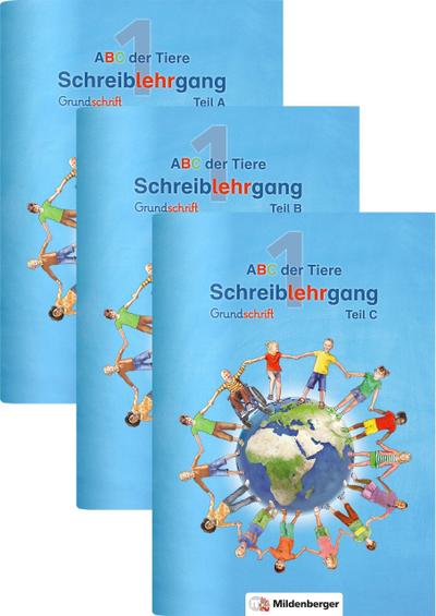 ABC der Tiere 1 - Schreiblehrgang Grundschrift, Teil A, B und C · Neubearbeitung
