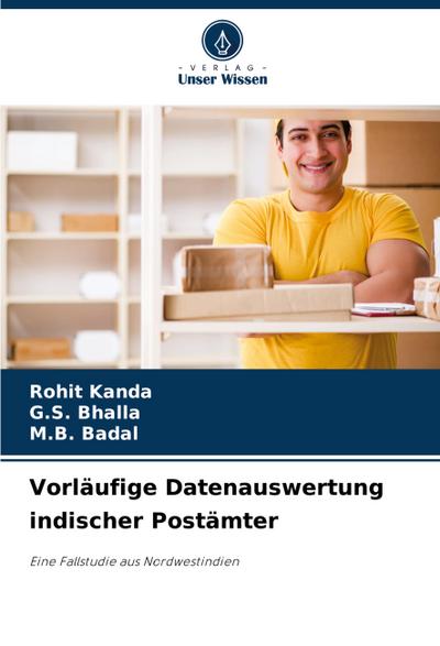 Vorläufige Datenauswertung indischer Postämter