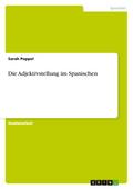 Die Adjektivstellung im Spanischen