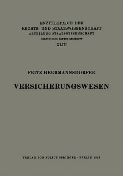 Versicherungswesen