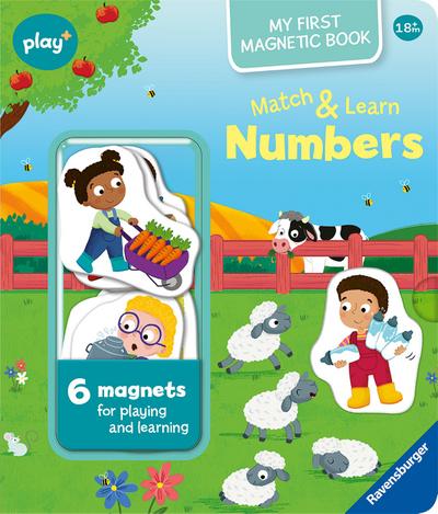 Play+ My first Magnetic Book: Match and Learn Numbers