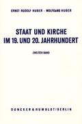 Staat und Kirche im 19. und 20. Jahrhundert.