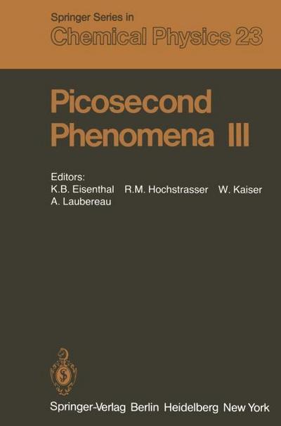 Picosecond Phenomena III