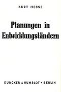 Planungen in Entwicklungsländern.