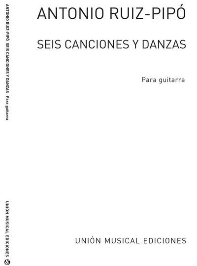 6 canciones y danzaspara guitarra