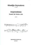 Impressionsfür Violine