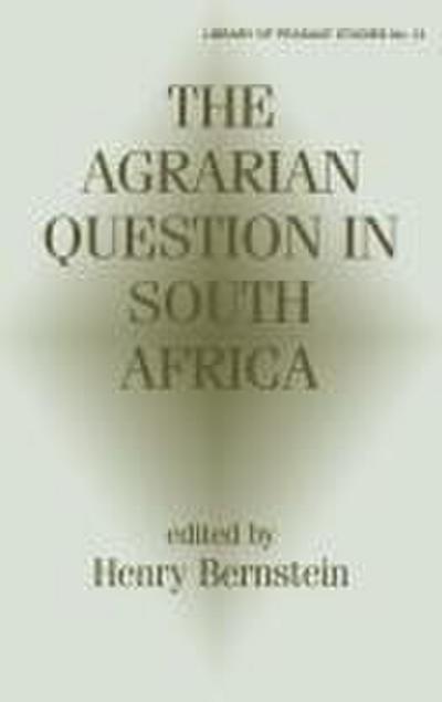 The Agrarian Question in South Africa