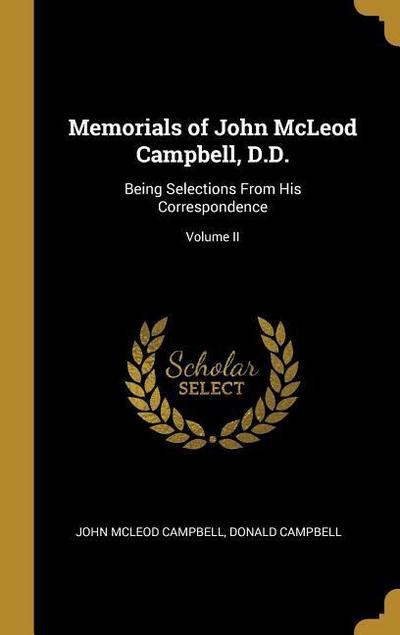 Memorials of John McLeod Campbell, D.D.