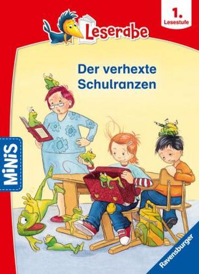 Ravensburger Minis - Leserabe Schulgeschichten, 1. Lesestufe - Der verhexte Schulranzen