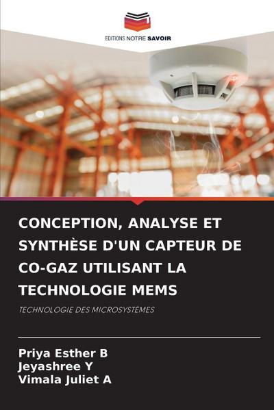 CONCEPTION, ANALYSE ET SYNTHÈSE D’UN CAPTEUR DE CO-GAZ UTILISANT LA TECHNOLOGIE MEMS