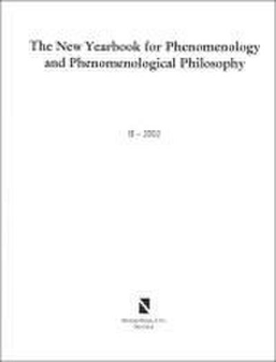 The New Yearbook for Phenomenology and Phenomenological Philosophy