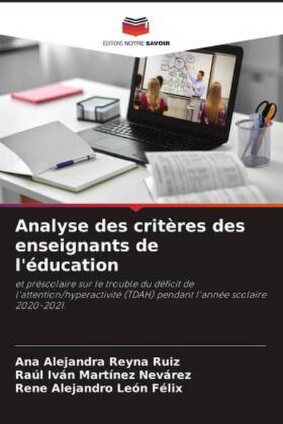 Analyse des critères des enseignants de l’éducation