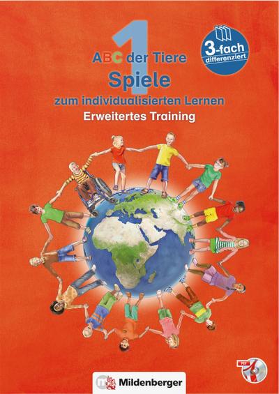 ABC der Tiere 1 - 1. Schuljahr, Spiele zum individualisierten Lernen · Erweitertes Training, m. CD-ROM