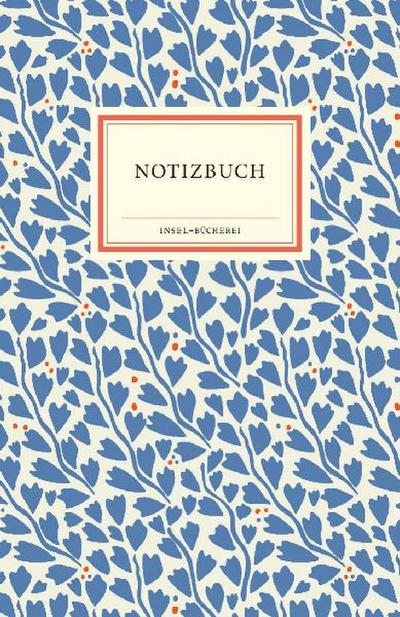 Notizbuch Insel-Bücherei »Blauer Blätterzauber«