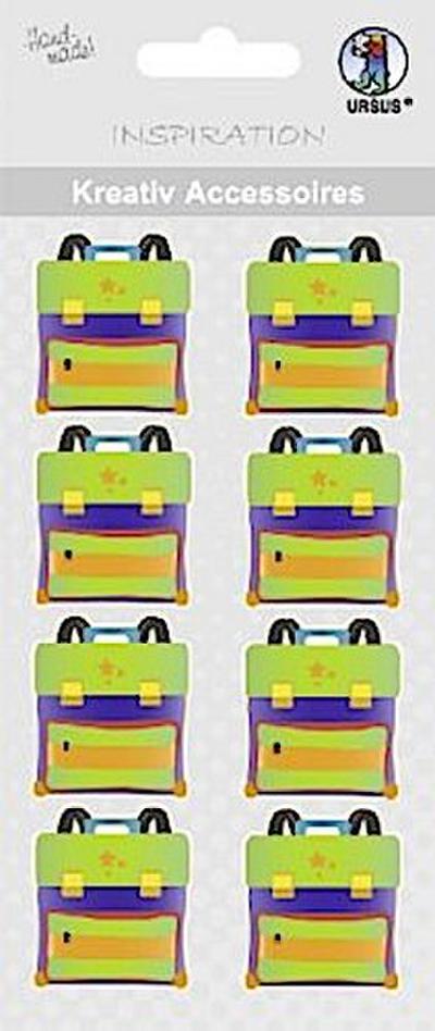 Kreativ Accessoires "Schulranzen, grün"