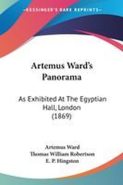 Artemus Ward’s Panorama