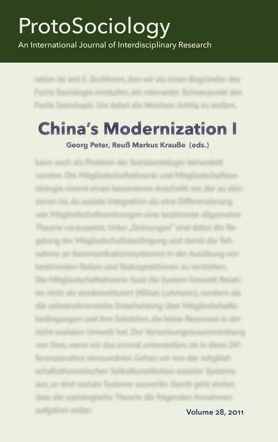 China’s Modernization I