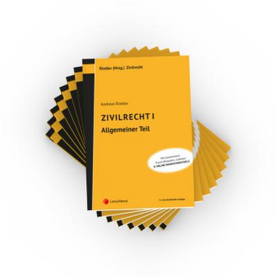 PAKET Lehrbuchreihe Zivilrecht I - VIII, 8 Teile